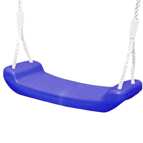 Plastgunga med rep, Blå