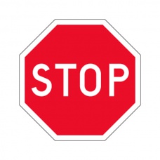 Vägmärke Stopplikt