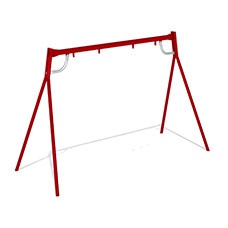 Gungställning Mira 2 platser - Röd