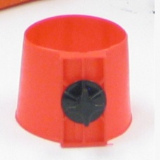 Konmanschett för vägmärken i plast till Trafikkon med reflex