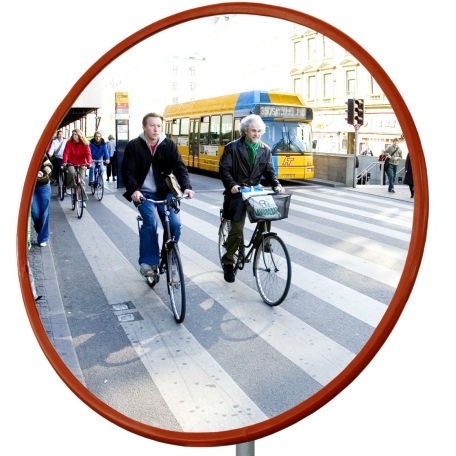 Rund trafikspegel 60 cm i akryl