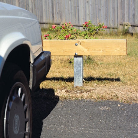 Parkeringsräcke för platsgjutning 45x143mm