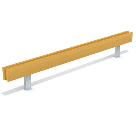 Parkeringsräcke dubbelt för platsgjutning 45x190mm