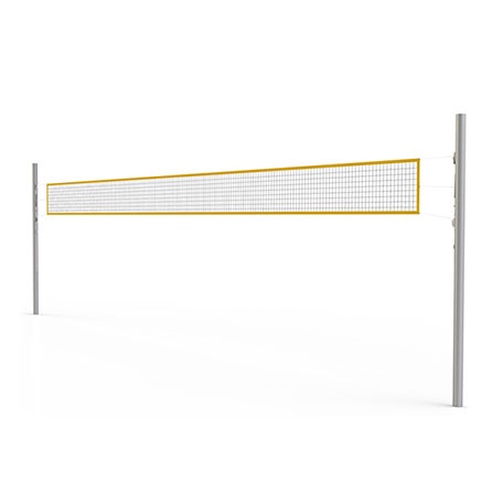 Volleybollstolpar -- beachvolleystolpar med utvändig sträckare