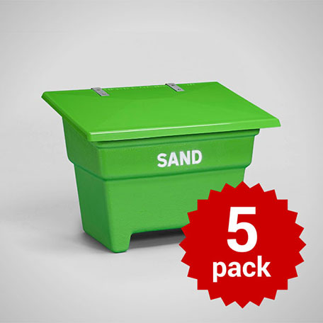 Sandbehållare 350L 5-pack
