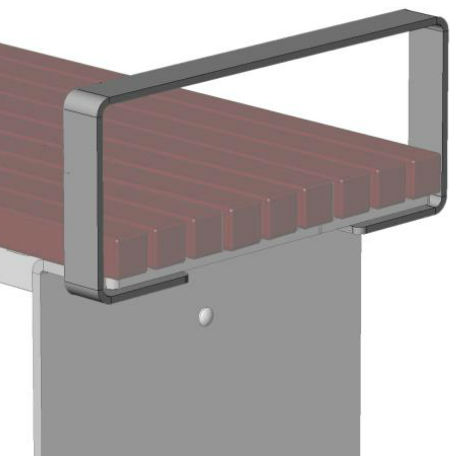 Armstöd till Parkbänk Birka (par)