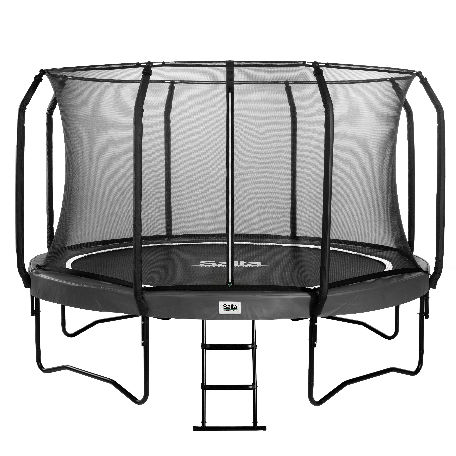 SALTA Studsmatta First Class 427cm Svart Inkl Stege