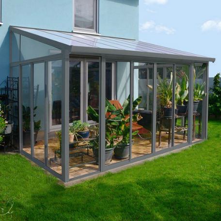 Uterum San Remo 3 x 4,25 m, Grå