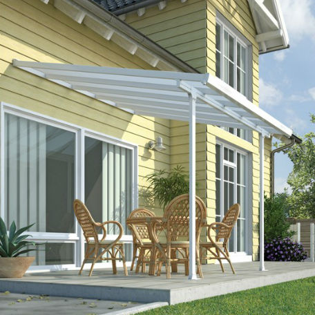 Terrasstak Feria 9,1 m2, vit