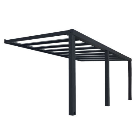 Terrasstak Stockholm 3,4 x 8,1 m antracitgrå