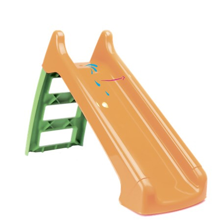 Plastrutschkana med vattenanslutning