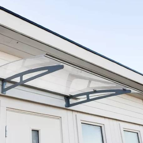 Entrétak med polykarbonatskiva 150x100 cm