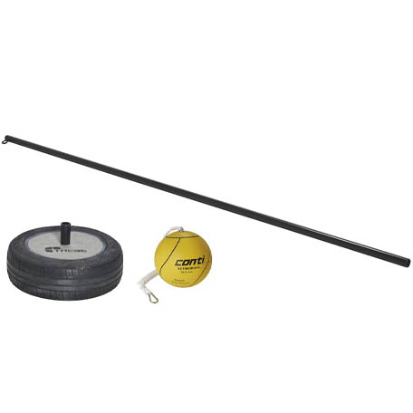 Smashboll set med cementfot