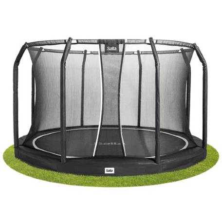Salta Studsmatta Premium Ground inkl. säkerhetsnät Ø366 cm