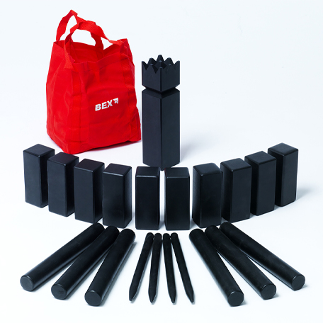 Bex Kubb Original, Svart