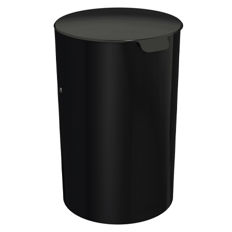 Papperskorg Poppel 25L Svart