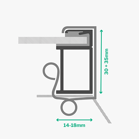 Box Clips 50s 30mm 14-18