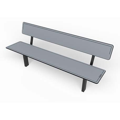 Soffa Ekeby HPL Grå/Svart Platsgjuta