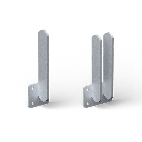 Väggfundament för Ø76 mm rör