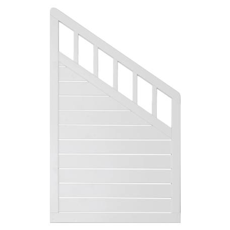 Skärm Salvia 2 90x150/90 cm vit 