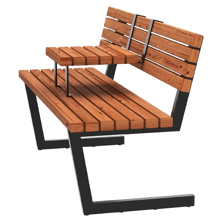 Relax Bänk m. Hängbord