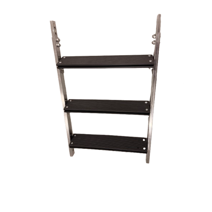 Förlängningsdel 3-steg till bryggstege i Rostfritt Syrafast stål