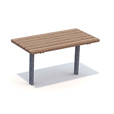 Picknickbord & Parkbord | Parkbord Ekeby Barkbrun-Galvat
