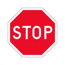 Trafikskyltar | Vägmärke Stopplikt