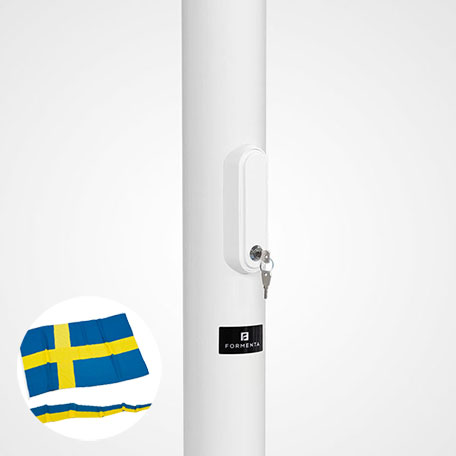Flaggstänger & Tillbehör | Flaggstång ISS inkl Flagga och Vimpel