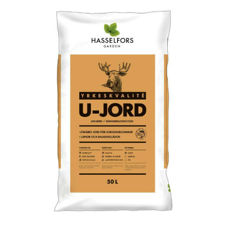 Träd & Växter | Planteringsjord Hasselfors U-jord / 21 säckar á 50L