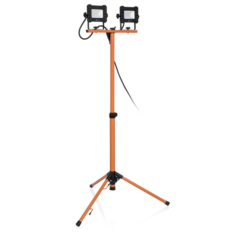 Arbetsbelysning | LED-arbetslampa tripod 2 x 10W