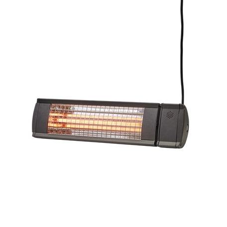 Terrassvärmare | Väggupphängd Terrassvärmare Heat1 ECO High-line 1500 W titanium