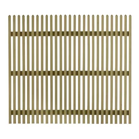 Staket & Räcken | Staket Linnea 3 i tryckimpregnerad gran 179x159 cm