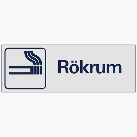 Skyltar | Rökrum - Skylt