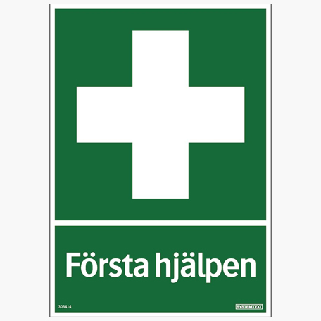 Skyltar | Första hjälpen - Skylt