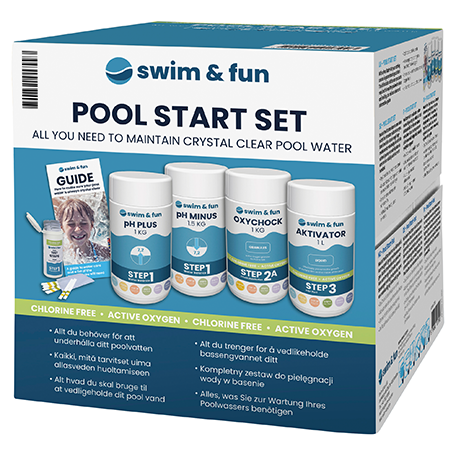 Pooltillbehör | Pool Start Set Chlorine free