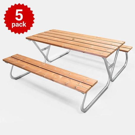 Picknickbord & Parkbord | Bänkbord Småland - 5-pack