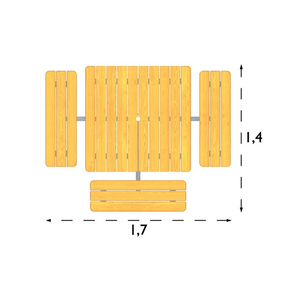 Picknickbord & Parkbord | Bänkbord Skagen