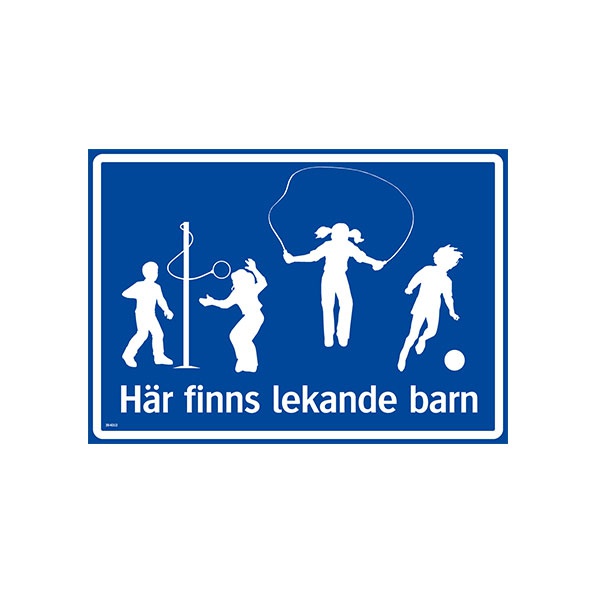 Trafikskyltar | Lekande Barn