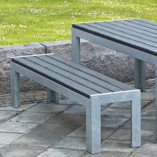 Picknickbord & Parkbord | Opal bord med 2 bänkar utan ryggstöd