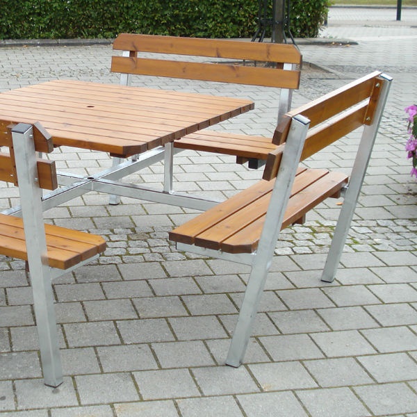 Picknickbord & Parkbord | Picknickbord Quattro Steel 