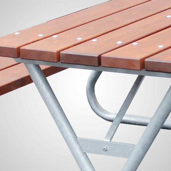 Picknickbord & Parkbord | Robust Picknickbord med ryggstöd