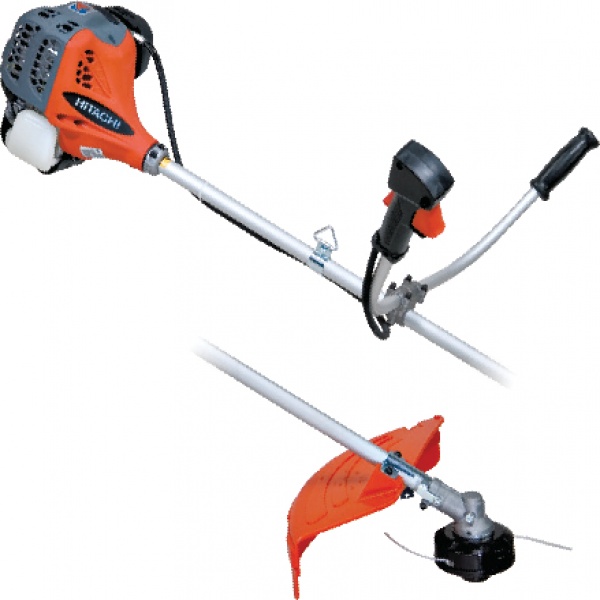 Handredskap | Grästrimmer Hitachi 25 cm3  1,1 HK 4-takt dubbla handtag