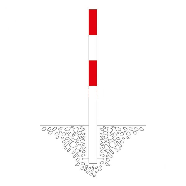 Bommar & Avspärrning | Avspärrningsstolpe Morion 76mm 