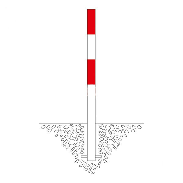 Bommar & Avspärrning | Avspärrningsstolpe Morion 76mm 