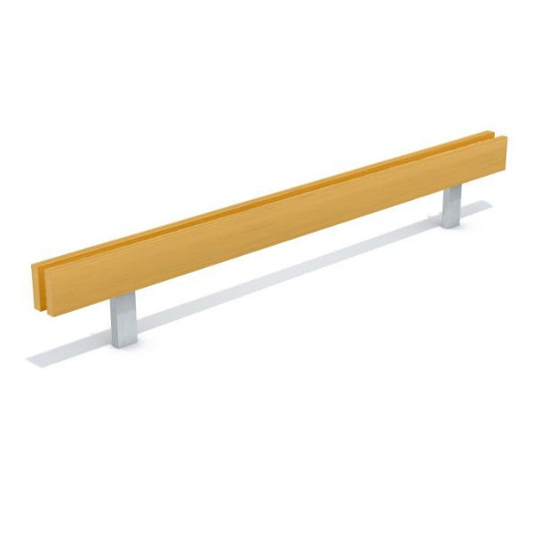 Parkeringsräcken | Parkeringsräcke dubbelt för platsgjutning 45x143mm