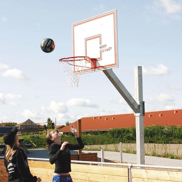 Basketställningar | Basketset Playmaker Easy med stativ, basketkorg, nät och platta