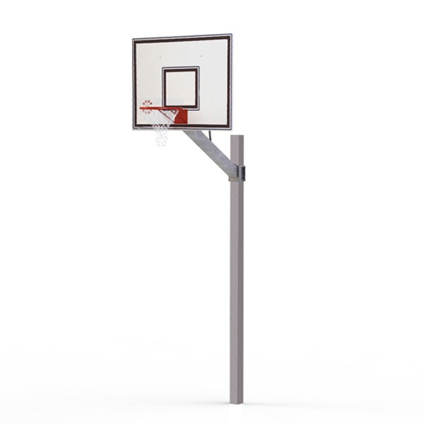 Basketställningar | Basketset Playmaker Basic med stativ, basketkorg, nät och vattenfast platta