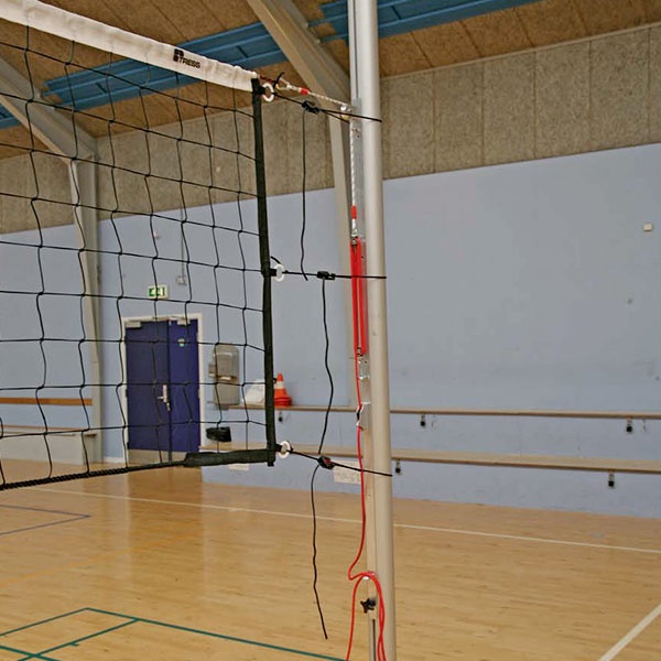 Volleybollnät | Volleybollstolpar -- beachvolleystolpar med utvändig sträckare