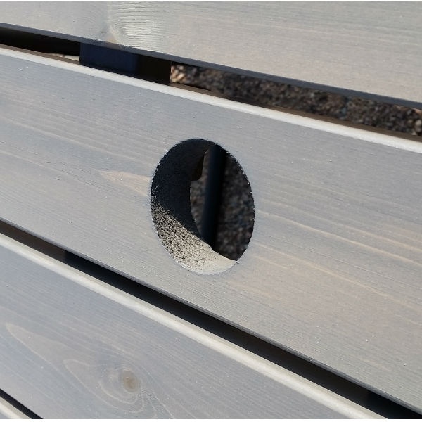 Picknickbord & Parkbord | Steel Picknickbord 150 cm 6 pers grå